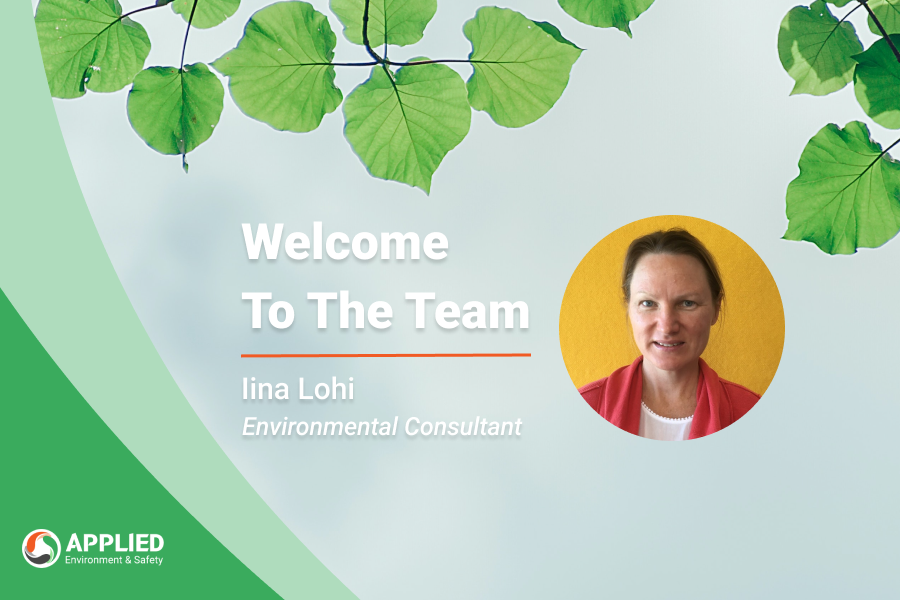 Applied Environment & Safety Welcomes Iina Lohi